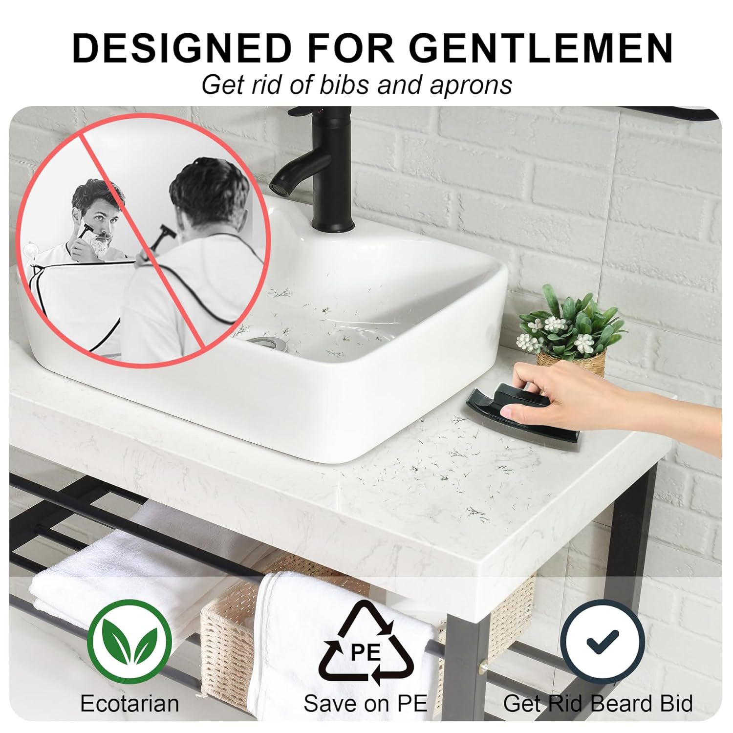 Bathroom Sink Cleaning Brush F - Men Grooming Hygiene review and price