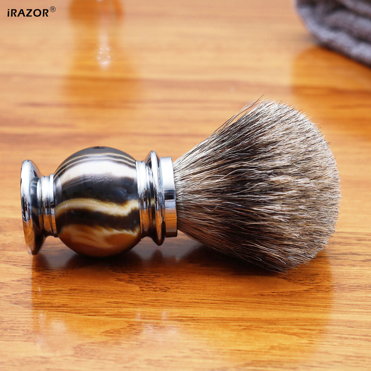 iRAZOR Silvertip Shaving Brush - Men Grooming Hygiene review and price
