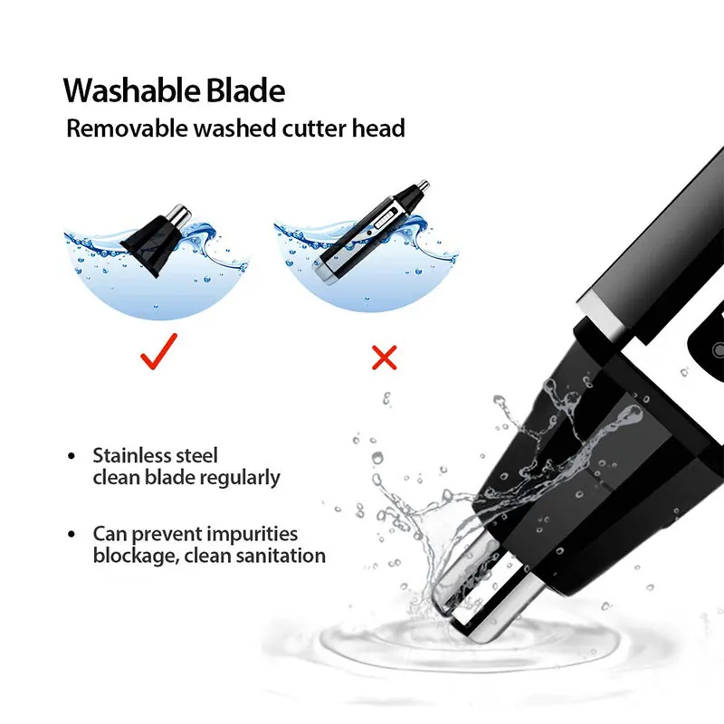 Kemei rechargeable electric al - Men'S Grooming Nose And Ear review and price