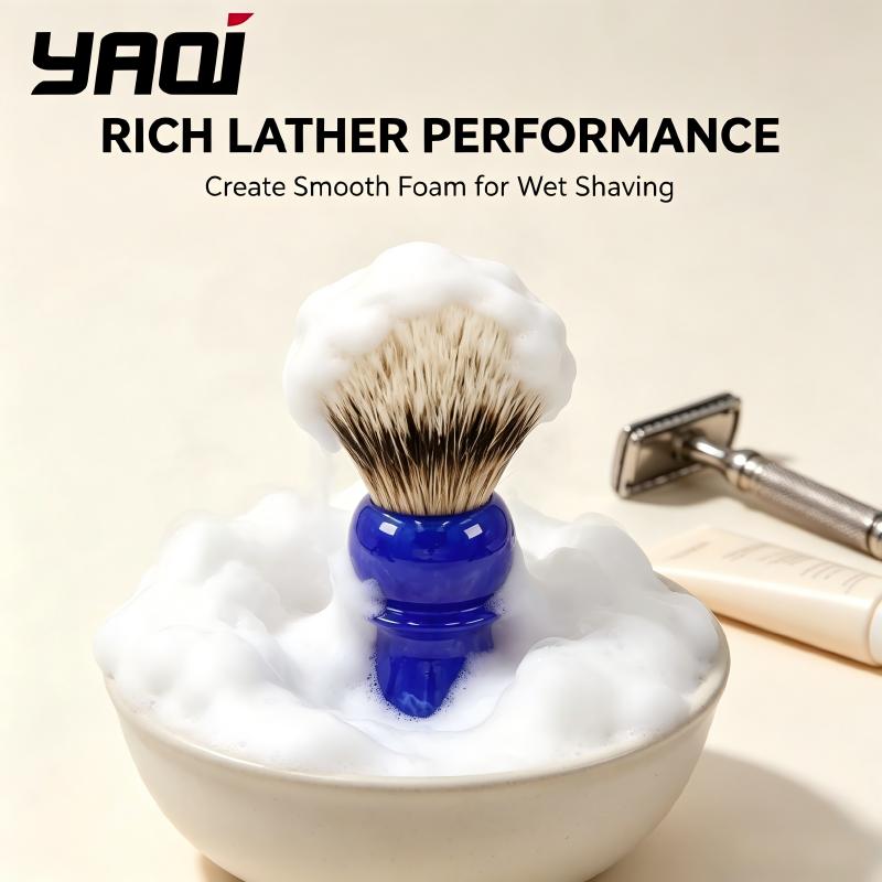 YAQI Premium Shaving Brush Blu - Men Grooming Hygiene review and price